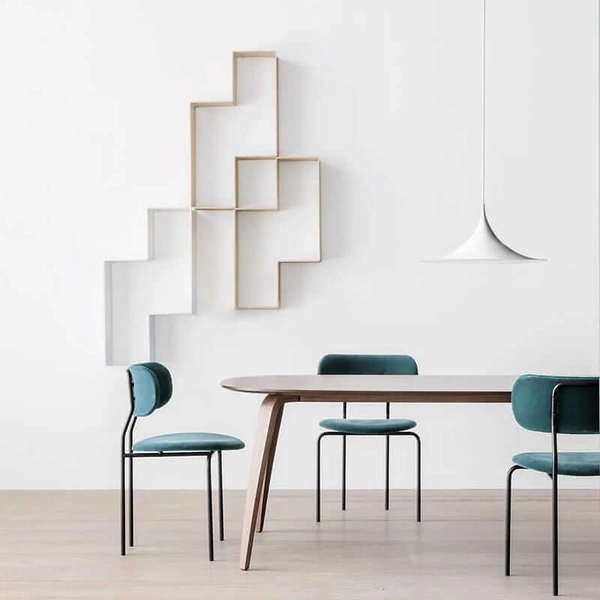 Lampa wisząca nad wyspę Oslo ABR-OSLO-W Abruzzo do jadalni biała