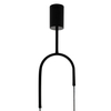 Nowoczesna lampa wisząca Acustica MSE010100332 Moosee LED 13W 3000K czarna