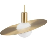 Designerska lampa wisząca Jupiter ST-1737M Step szczotkowany złoty