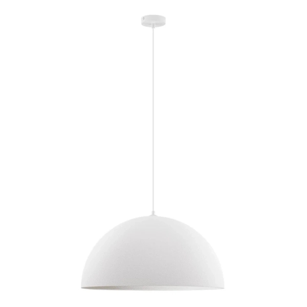 Lampa wisząca kopułowa nad stół NAVIRTA LE45339 do salonu biała
