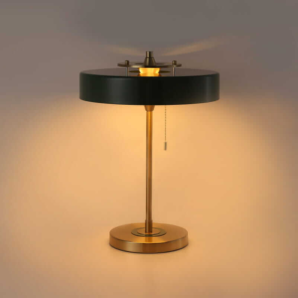 Sypialniana lampka nocna Banquero ABR-BAQUERO Abruzzo owalna zielona