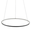 Wisząca lampa pierścień Circolo 10862 Nowodvorski LED 21W 4000K czarna