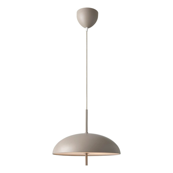 Kopułowa lampa wisząca Versale 2420013009 metalowa brązowy