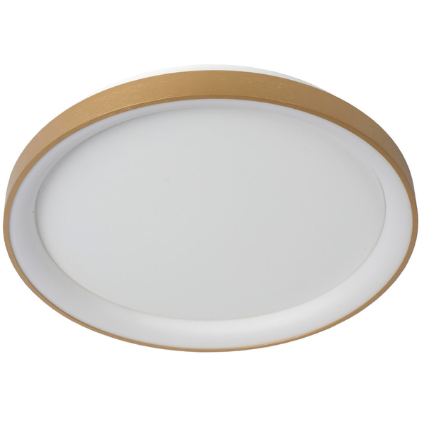 Plafoniera LAMPA sufitowa VIDAL 46103/38/02 Lucide okrągła OPRAWA plafon LED 38W 2700K metalowy złoty