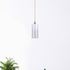 LAMPA wisząca PANTHEA 4479 Rabalux szklana OPRAWA zwis tuba złota biała