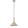 Stożkowa lampa zwisająca Vitrum 40806 Sigma salonowa beżowa