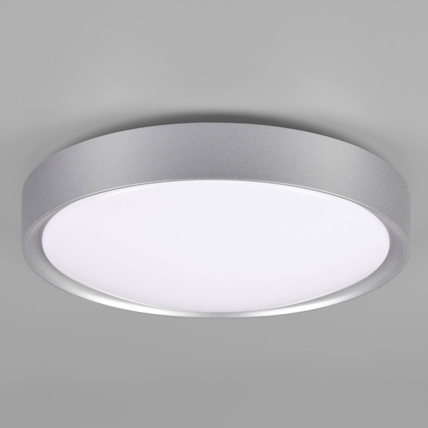 Plafon CLARIMO 659011887 LED 18W 3000K IP44 łazienkowy srebrny biały