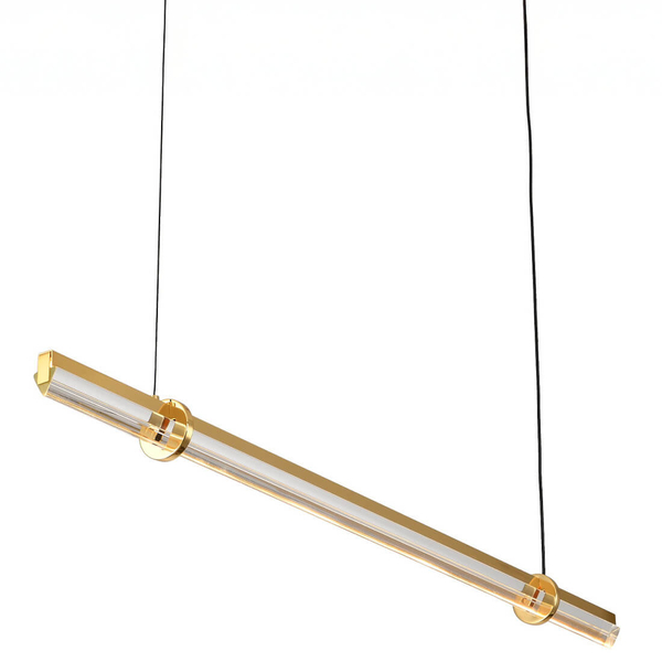 Zwieszana lampa LOVELY ST-DN1620-120 GOLD LED 11W 3000K listwa złoty