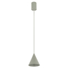 Trójkątna lampa nad stół ZENITH 11492 wisząca szałwiowy
