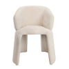 Nowoczesne krzesło TOMI MM001501100363 beżowe tapicerowane 45cm