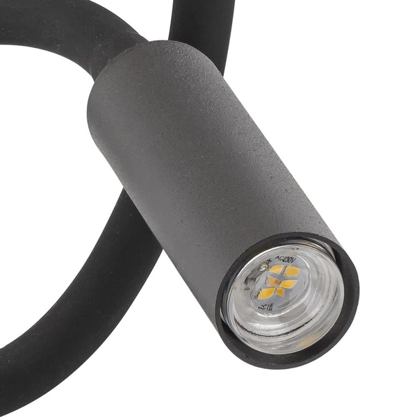 Regulowany reflektor szynowy 1-fazowy Tracer 4957 TK Lighting czarny