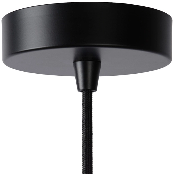 Industrialna LAMPA wisząca MESH 21423/45/02 Lucide loftowa OPRAWA metalowy ZWIS druciany złoty