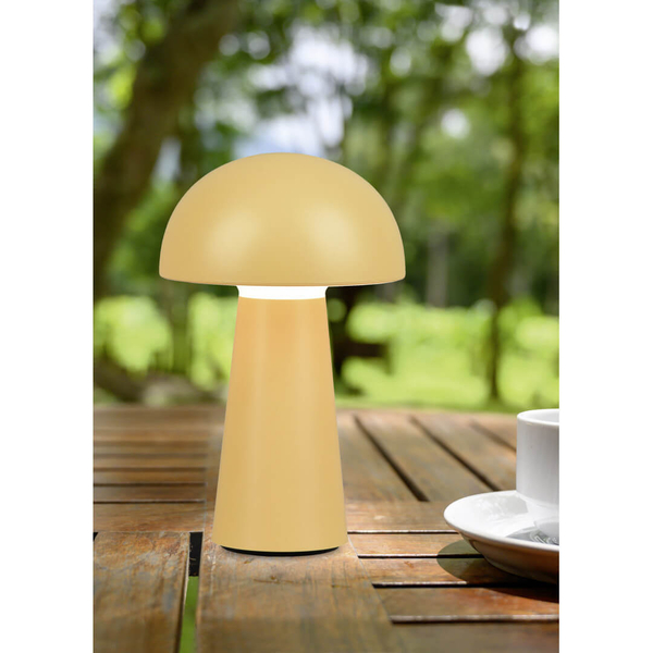 Lampka stołowa Lennon R52176183 RL Light LED 2W 3000K IP44 grzybek żółta
