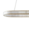 Kryształowa lampa wisząca SPARKING AZ6567 LED 80W CCT z pilotem złota