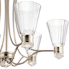 Lampa wisząca QN-KAYVA13-PN LED 36W karafki nikiel