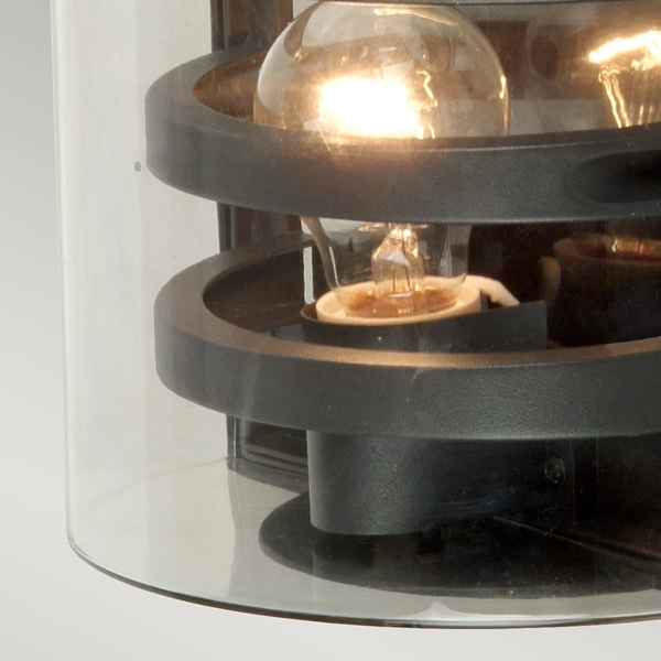 Lampa ścienna ogrodowa FRIDA-M Elstead IP54 zewnętrzna natynkowa grafit