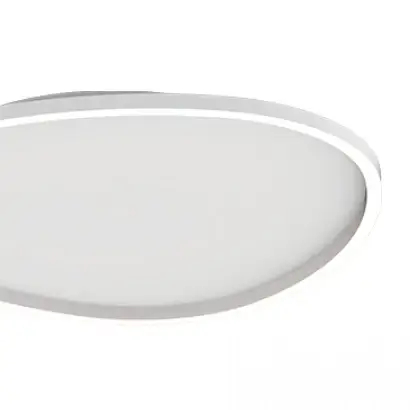 Sufitowy plafon do kuchni 23209 LED 39W 3000K owalny biały