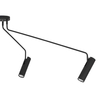 LAMPA sufitowa EYE SUPER 6504 Nowodvorski metalowa OPRAWA tuby regulowane na wysięgnikach czarna