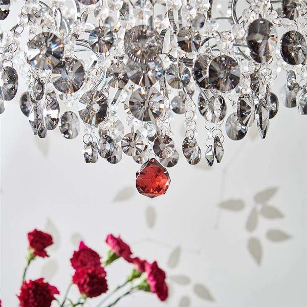 LAMPA wisząca HIDDEN GEM 107416 Markslojd kryształowa OPRAWA zwis glamour crystal przezroczysty przydymiony