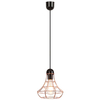 LAMPA wisząca RAMSEY 4650 Rabalux loftowa OPRAWA metalowa klatka zwis na kablu miedź