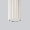 Sufitowa lampa ryflowana KARBON SL.1587 tubka do salonu beżowa