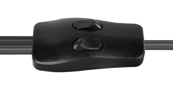 Stojąca lampa podłogowa Mina 15326-2SN drewniana czarna