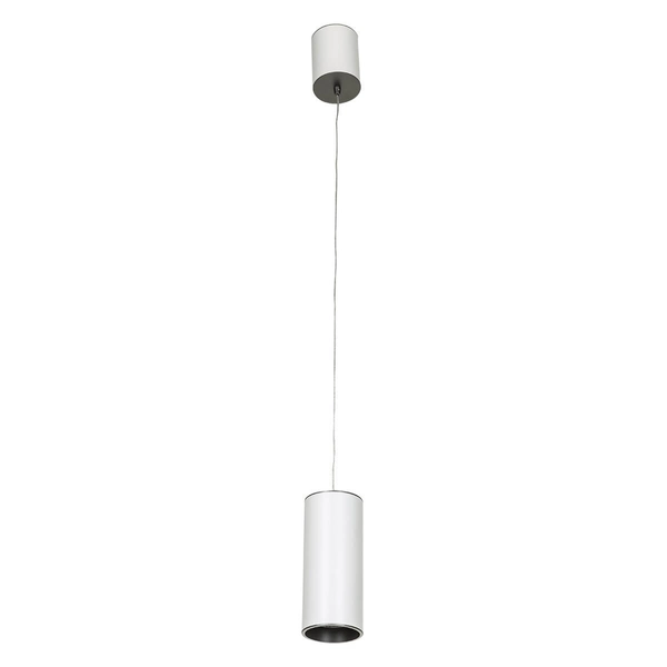 Salonowa lampa wisząca Moldes HL7719/12W 3000K WH+GR Italux LED biała