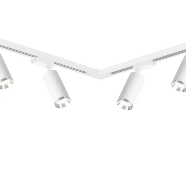 Szynowy zestaw jednoobwodowy Mica Track ML2107 z tubkami biały