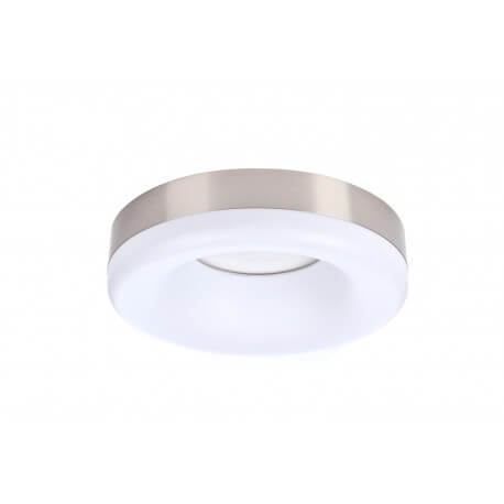 Sufitowa lampa nowoczesna Ring pierścień LED 18W 3000K satyna