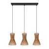 Jadalniana lampa wisząca BIJOU R31833026 boho brązowy czarny