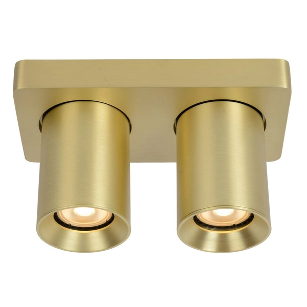 Regulowana LAMPA sufitowa NIGEL 09929/10/02 Lucide metalowa OPRAWA plafoniera reflektorki złote