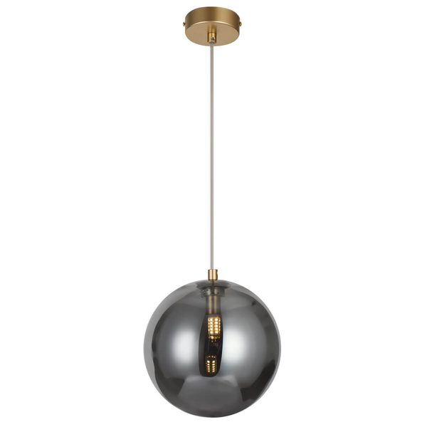Lampa nad stół wisząca BUBBLES AZ5954+AZ5959 Azzardo przydymiony złoty