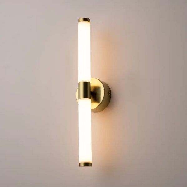 Kinkiet ścienny Axis MOD106WL-L10G3K LED 10W 3000K minimalizm złoty