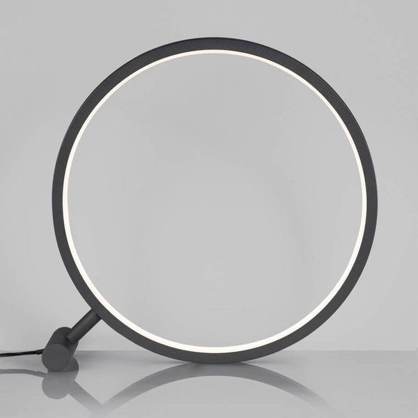 Lampka pierścieniowa nocna TUCUMAN LE44518 LED 12W 3000K ring czarna
