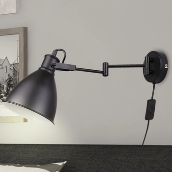 Kinkiet na ściane ESPERA 21-85238 Candellux matowy stożek czarna