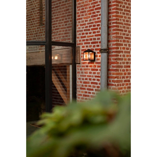 Lampa metalowa na ścianę Spire 5290603012 IP44 metalowa czarna