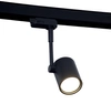 Regulowana LAMPA sufitowa OTIUM S0003 Maxlight reflektorek metalowy tuba do systemu szynowego fazowego czarna