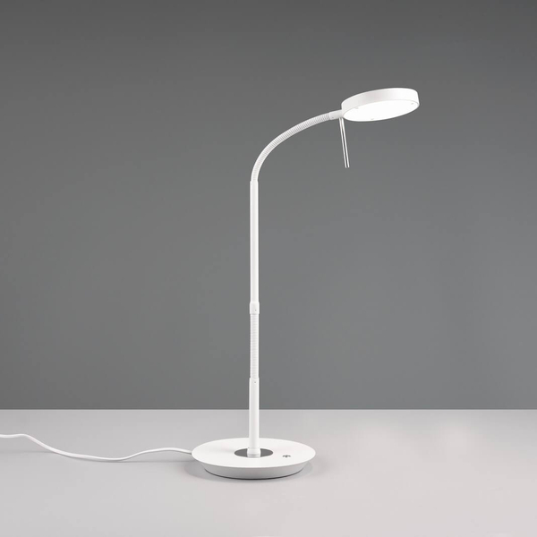 Ściemnialna lampka biurkowa NEMIO DL131523310 LED 12W 2300-4000K biały