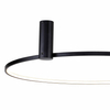 Sufitowa lampa LED Horik 89429-90BK Zumaline 40W 3000-6000K okrągła czarna
