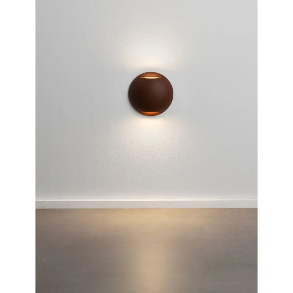 Naścienna lampa zewnętrzna DONVELA LE75307 LED 4W 3000K IP65 rdzawa