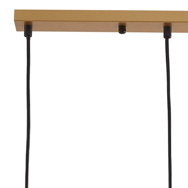 Kaskada LAMPA wisząca SWEDEN 318695 Polux nowoczesny zwis kostki złote