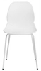 Krzesło Aria KH010100936 z profilowanym siedziskiem białe