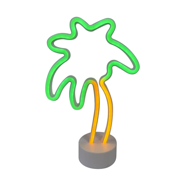 Stołowa lampa LED palma Neon FM-NB32 Zumaline palm tree kolorowa