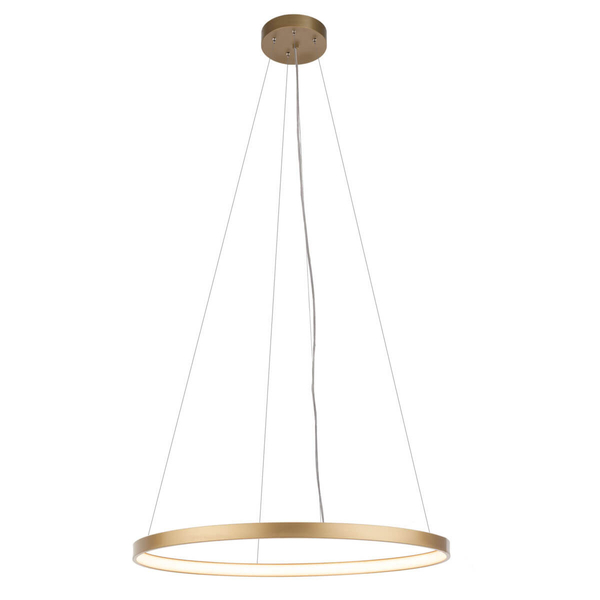 Lampa wisząca Agari 5335 Shilo LED 54,6W 4000K rings do salonu złota