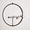 Modernistyczna wisząca lampa 22063 LED 14W 3000K kule ring czarny