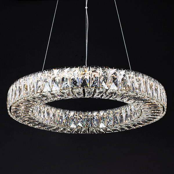 Kryształowa lampa wisząca Allisia MSE010100352 Moosee LED 43W 3000K złota