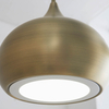 Lampa wisząca Brosnan 61299 LED 19W 4000K kropla mosiądz