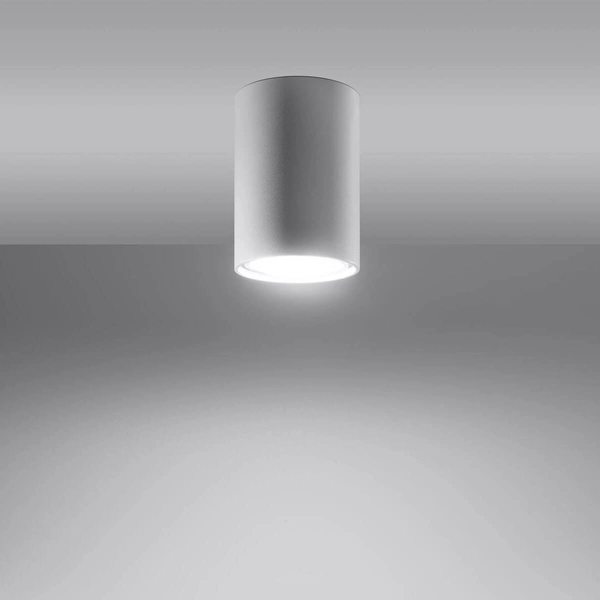 Metalowa lampa sufitowa SL.0996 salonowy dwonlight biały