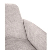 Beżowe krzesło LAUREN MM001501100355 tapicerowane tkanina 45cm
