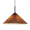 Wisząca lampa do sypialni Plisado 108709 Markslojd materiałowa beżowy
